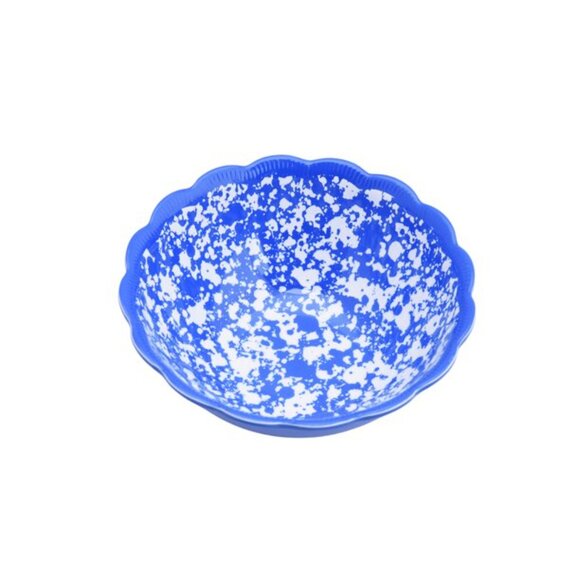 Lot of 4 Pioneer Woman Melamine Dip Bowl Splatter Blue 5.35in 11oz New - Picture 3 of 4